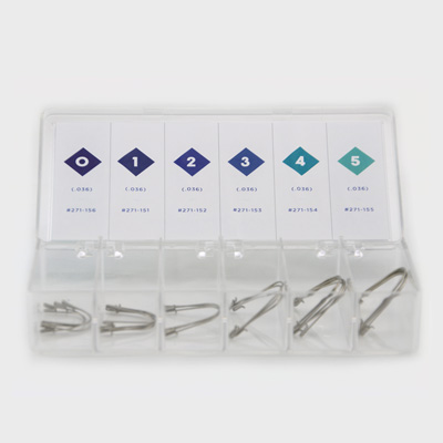 FIXED LINGUAL CONTROL ARCH KIT - 6 SIZES (30)