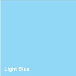 [A300-418] CHAIN ELASTIC LIGHT BLUE LONG 15'
